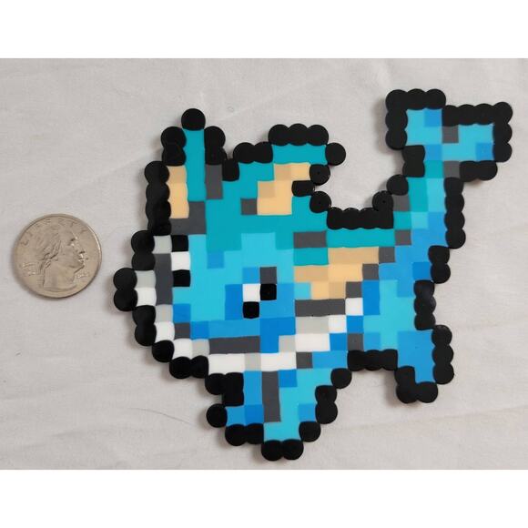 Vaporeon Menu Sprite Pokemon Perler - Picture 1 of 2